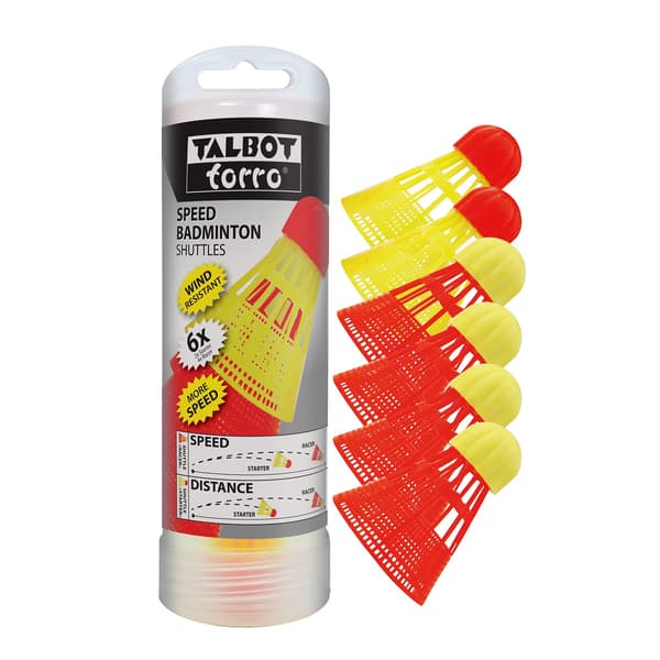TALBOT TORRO Badmintonbollset 6 delar