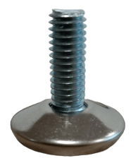 Möbelfot M10Ø25/20 krom 20 ST