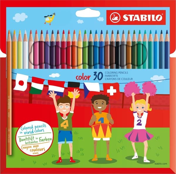 STABILO farveblyanter 30 farver