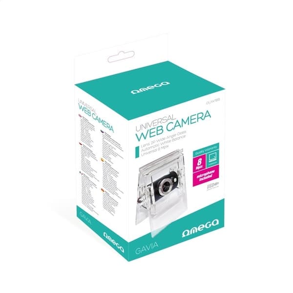 OMEGA WEBKAMERA 1.3 MMPX + MIKROFON [43062]