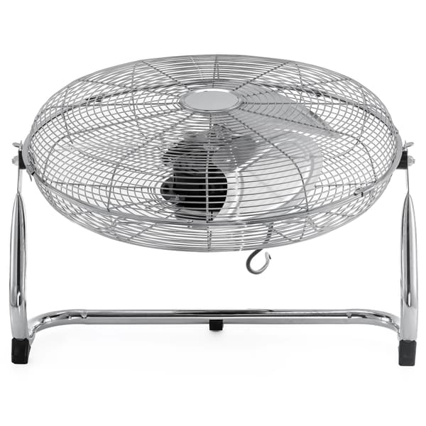 Gulvventilator, stående ventilator, 120W, TYBER sølv