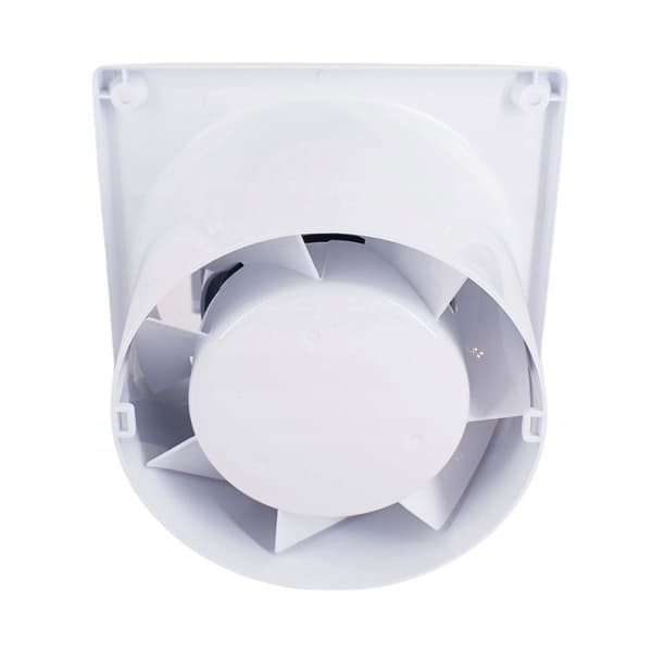 dRim 125 S Standard Ventilator Sort Mat Glas Ventilator Plus Panel Sæt