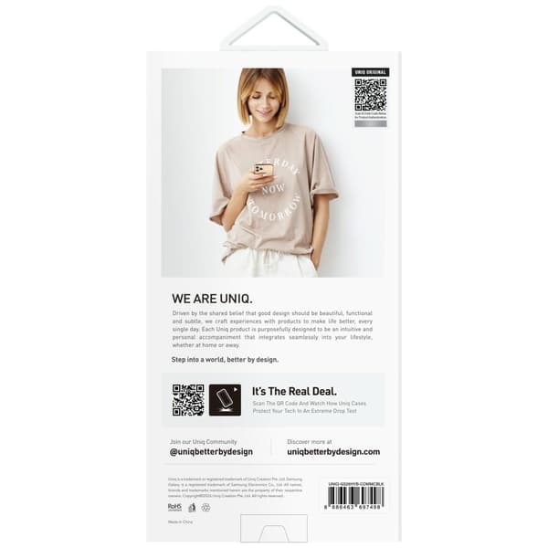UNIQ Combat MagSafe-etui til Galaxy S26, sort