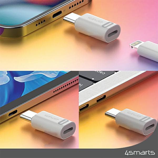 4smarts USB-C/Lightning-adapter 27W 2 st