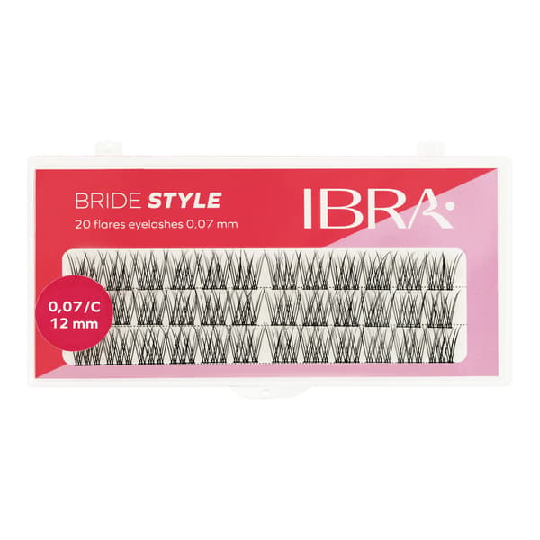 Brudstil 12mm IBRA Makeup Ögonfransar