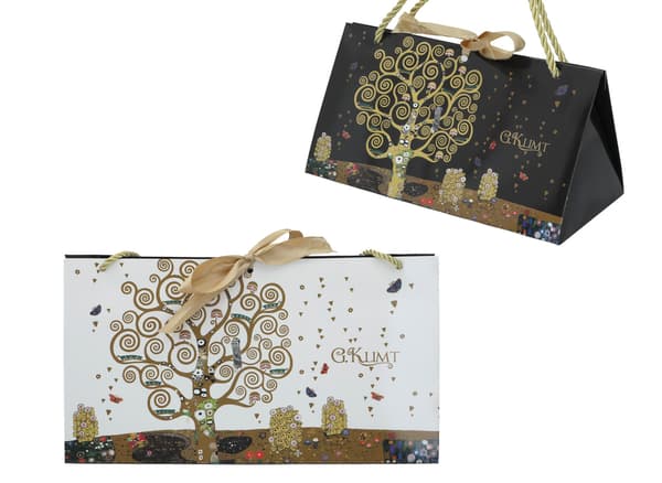 Sæt med 6 dekorative tasker - G. Klimt, Livets træ (carmani)