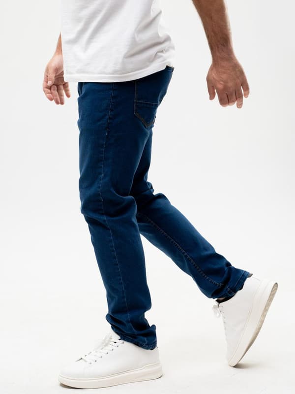 Herre mørkeblå jeans UrbanCity Pocket Logo 36