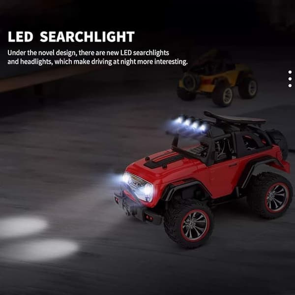Fjernstyret SUV Offroad-bil Rød