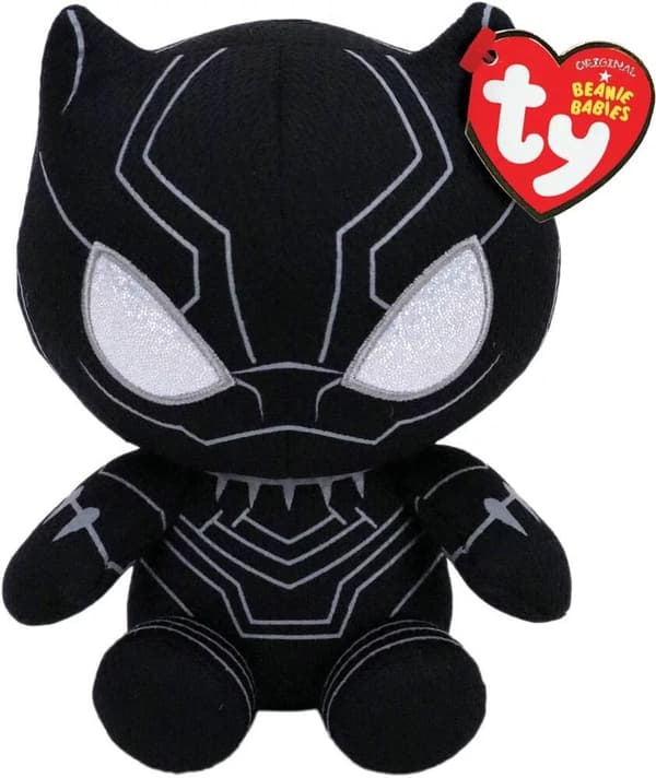 Beanie Babies Marvel Musta Pantteri 15cm