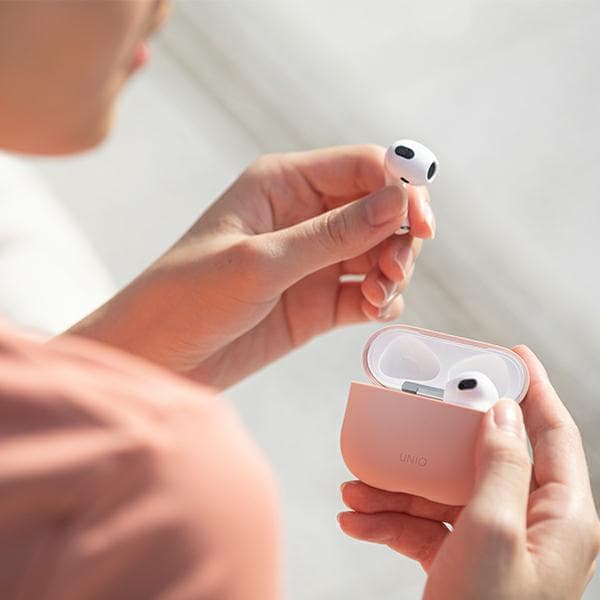 UNIQ Lino-etui til AirPods 3. generation, grå