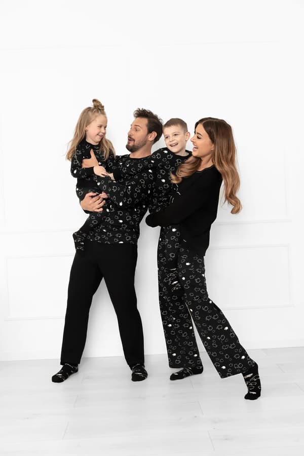 Herrpyjamas med lång ärm, långbyxor Wito L