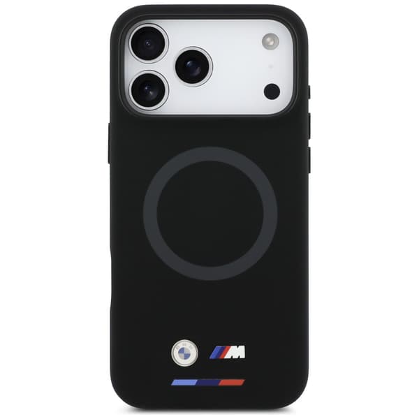 BMW M Silikone Logo MagSafe-cover til iPhone 17 Pro Max, sort