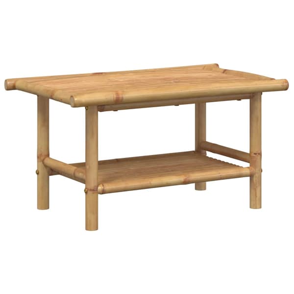 vidaXL Soffbord, 70x40x35 cm, bambu