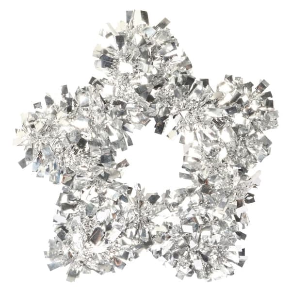 Silverfolie stjerneophæng