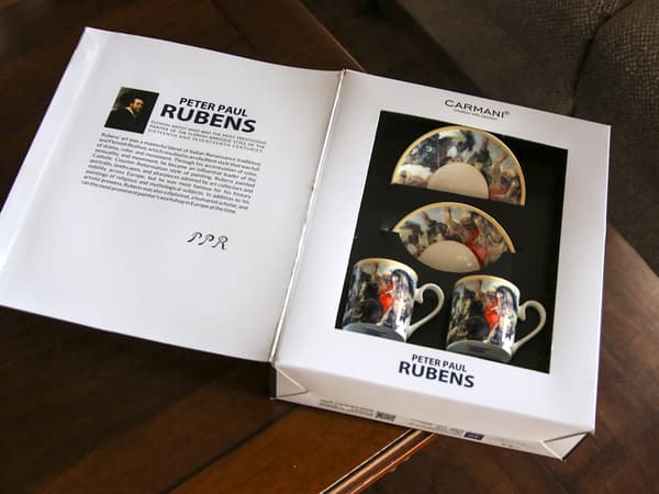 Sæt med 2 espressokopper - PP Rubens (CARMANI)