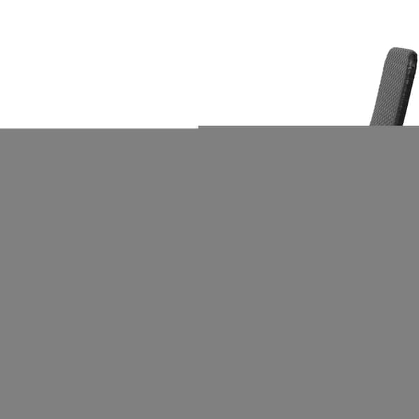vidaXL foldbar havestol i polyrattan sort