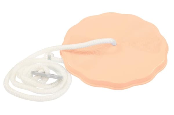 Rund gynge pastel orange