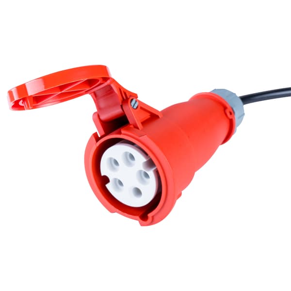 CEE 5-pin / CEE 7/7 16A Schuko Adapteri Akyga AK-SC-E06 50cm EVSE Latauskaapeli