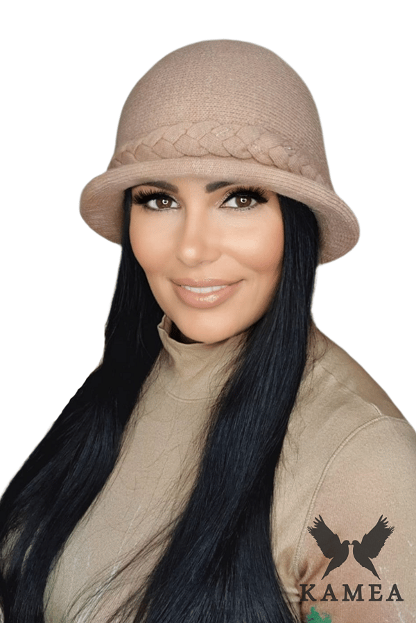 FARIDA damehue, mørkerosa