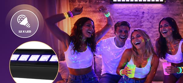 Lys UV MusicMate LGH36 stråle