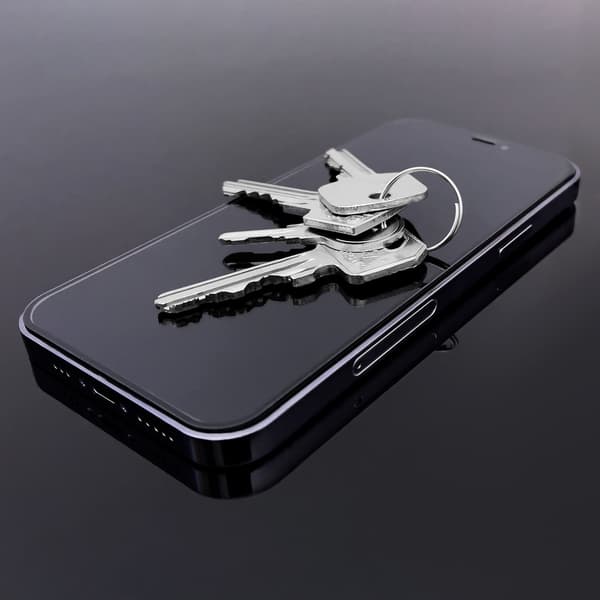 Helhäftande härdat glas för iPhone 13 mini