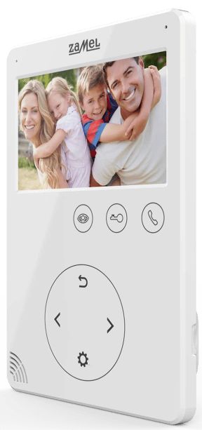 ZAMEL Video Intercom Nyckelringar Grind och Wicket 4,3 Tum