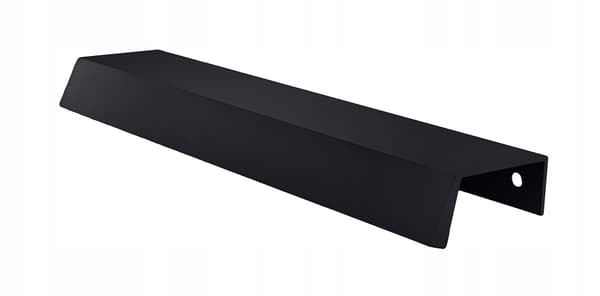 Møbelgreb kant sort MAT 34cm loft light holdbar UA09