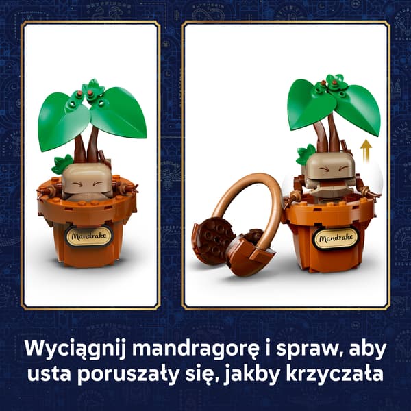 LEGO Harry Potter Hogwarts Urteplanter 817 dele sæt (76474)
