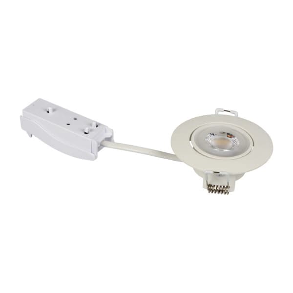LED-takspotlight Infälld, rörlig downlight 4,8W Neutralvit