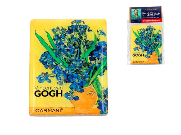 Magnet - V. van Gogh, Vas med irisar (CARMANI)