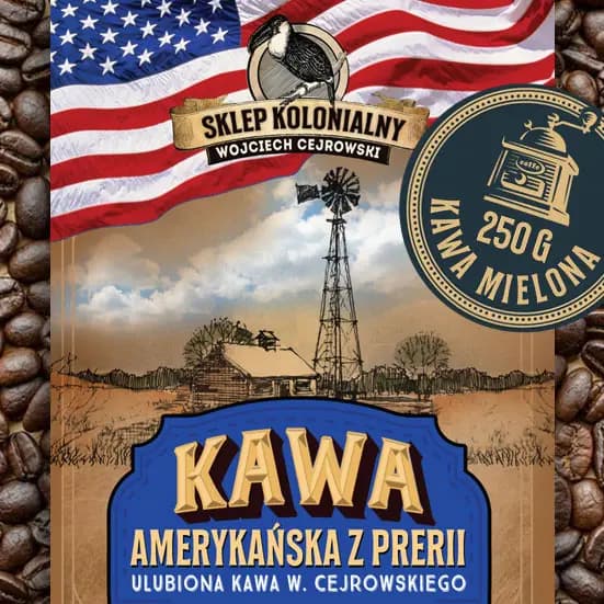 Amerikansk præriekaffe - malet 250 g