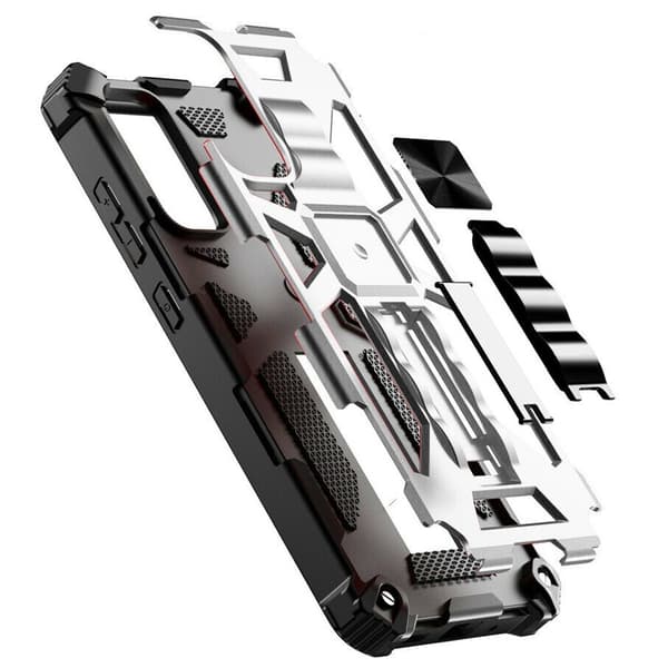 Etui til Samsung Galaxy A32 5G, Armor Kickstand, sølv