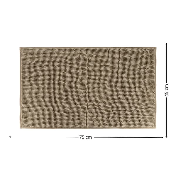 Badrumsmatta Balls 45x75 cm taupe