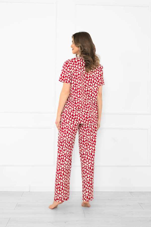 Dampyjamas, kortärmade, långbyxor, Ksenia M