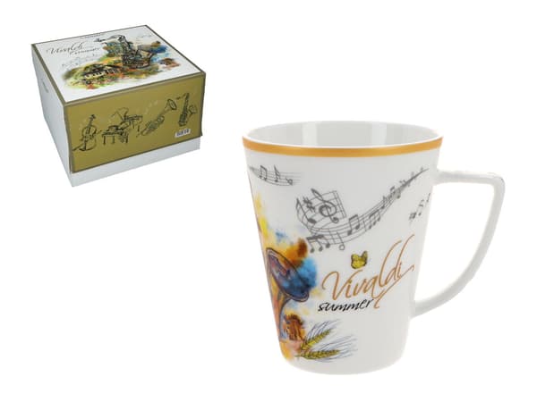 Carmani, 370ml mugg - antonio vivaldi/Sommar