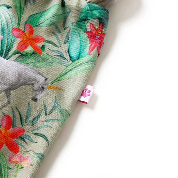 Børneshorts med snøre, lys khaki, 116