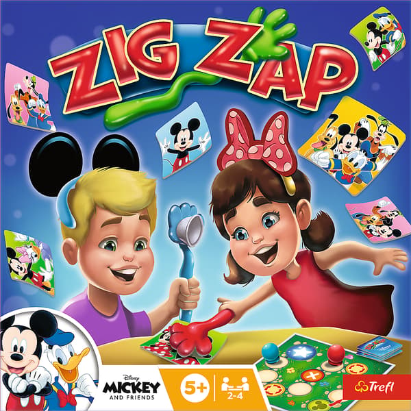 Zig Zap Disney Trefl 02438 Arcade-peli