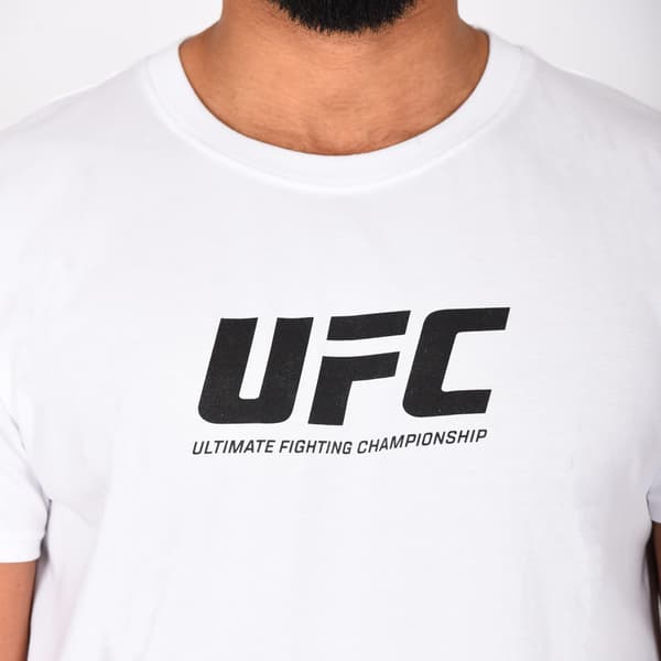 UFC-logotyp T-shirt Vit L