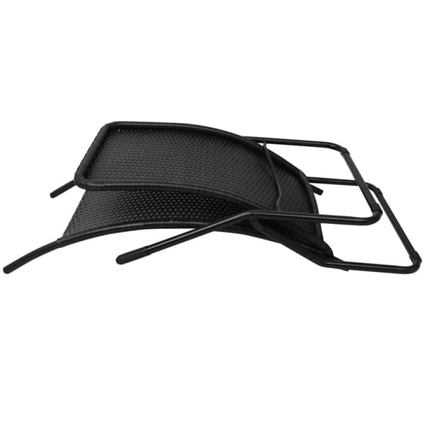 vidaXL foldbar havestol i polyrattan sort