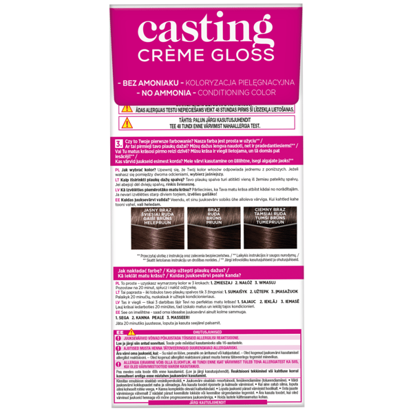 Loreal Casting Creme Gloss hårfärg - 4102 Cool Chestnut (48ml, 72ml, 60ml)