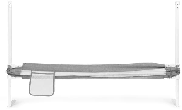 EcoToys sängskydd, grå, 180x61x25 cm