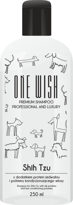ONE wish Shampoo til Shih Tzu hunde 250 ml