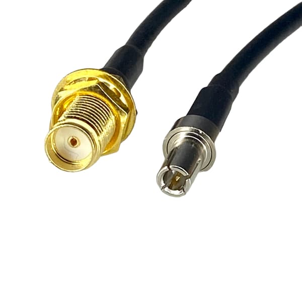 Antennekabel TS9-stik - SMA-hunstik 2m