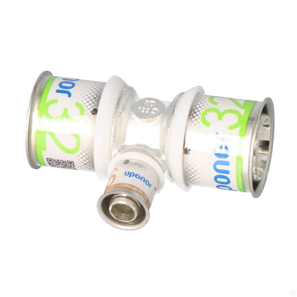 Uponor S-Press Plus Reduktions-T-stykke 32-16-32
