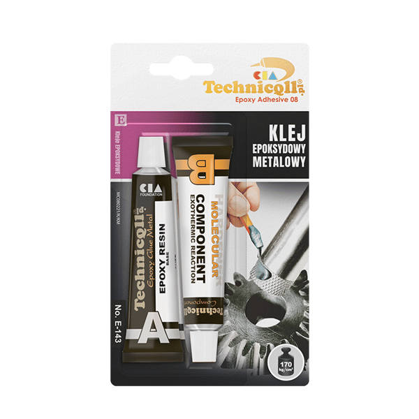 Technicqll epoxilim METALL - 2x20 ml E-143