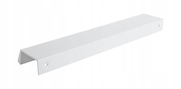 Hvidt loftkantmøbelgreb 56 cm let, holdbart, elegant UA09