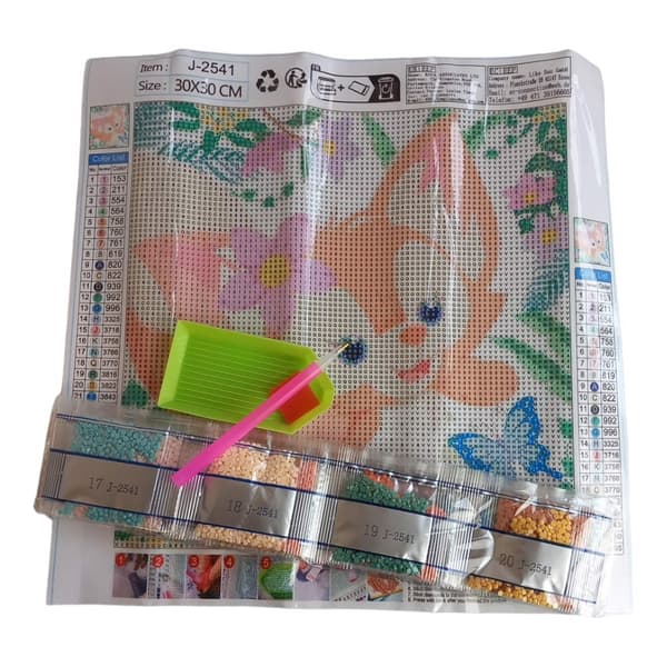 5D diamantbroderi diamantmaleri ræv
