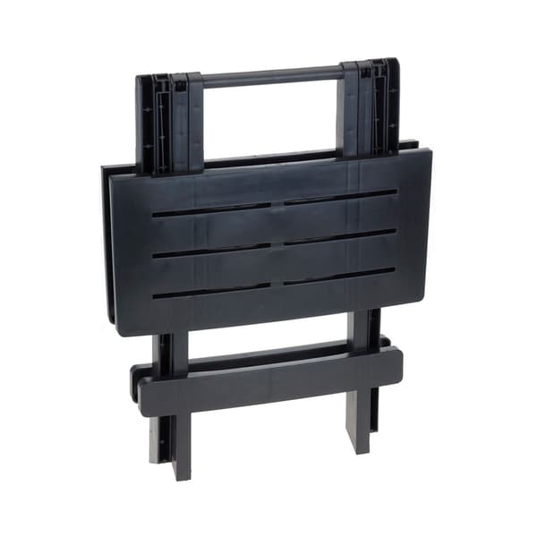 Klapbart balkonbord, antracit, 50 cm