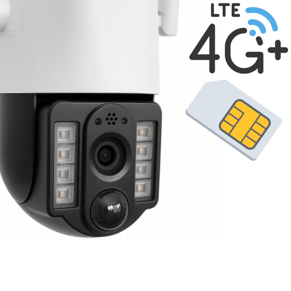 VC3-4G V380 PRO GSM solcellsdriven roterande kamera