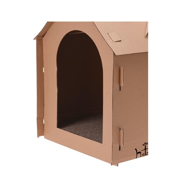 Kartonghus för katt 48x44 cm